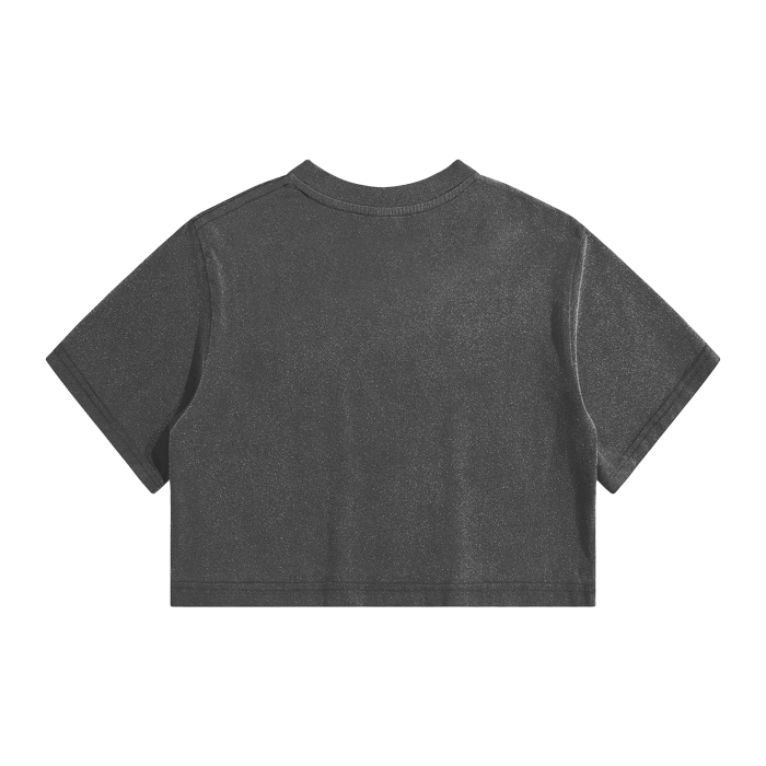SPOOK-TINI GREY BABY TEE