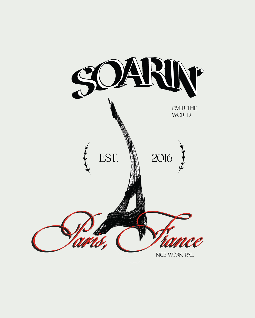 SOARIN' TO PARIS TEE